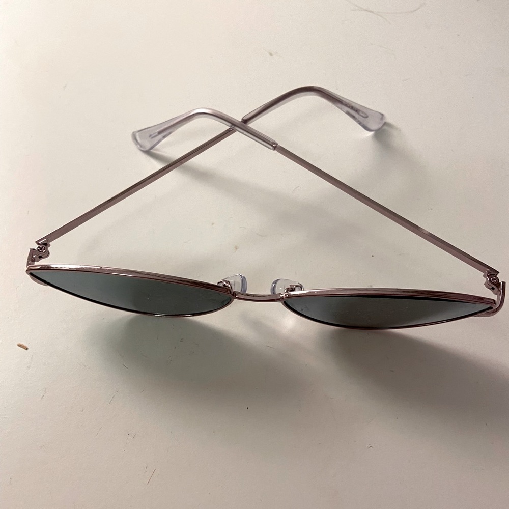 purple metal sunglasses